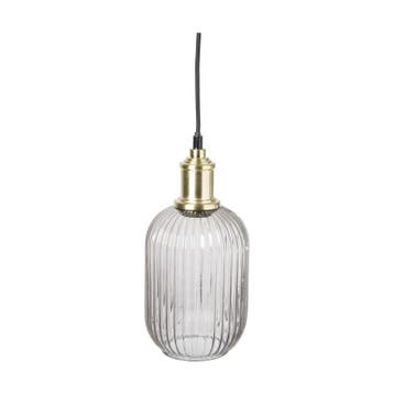 Hanglamp glas - Ø14,5x20 cm, Verzenden, Nieuw
