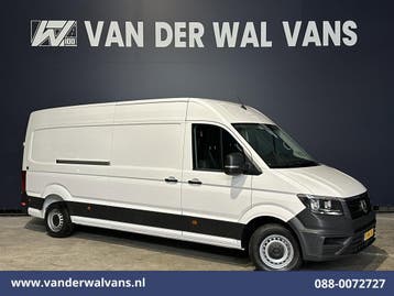 Volkswagen Crafter | 2.0 TDI 140pk L4H3 L3H2 Euro6 Airco |, Auto's, Gebruikt, Euro 6, Volkswagen, Wit