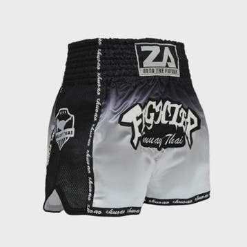 Muay Thai Bokshort Satin met Mesh Panel - Unisex & Kinderen, Verzenden, Nieuw
