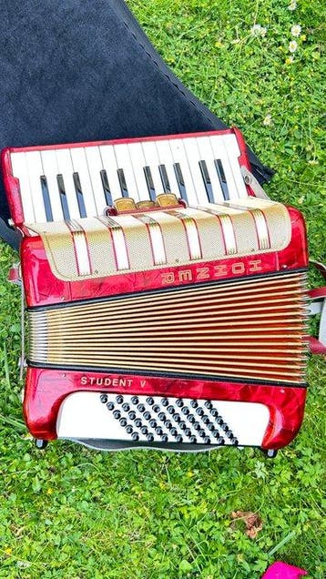 Hohner - Student V - - Accordeon - Duitsland - 1970 (Zonder, Nieuw