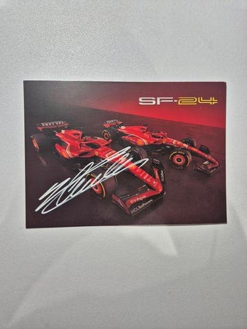 Ferrari - Charles Leclerc - 2024 - Fankaart, Nieuw