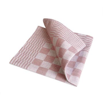 Servetten Beige en Wit Geblokt 40x40cm 100% Katoen - Treb WS, Huis en Inrichting, Verzenden, Nieuw, Overige kleuren, Tafelkleed of Tafelzeil