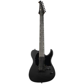 Spira Guitars T-407 MBK Satin Black elektrische gitaar, Muziek en Instrumenten, Ophalen of Verzenden, Nieuw