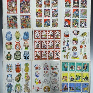 Omocha-e Shikishi | Japanese Toy Prints - Omocha-e Shikishi