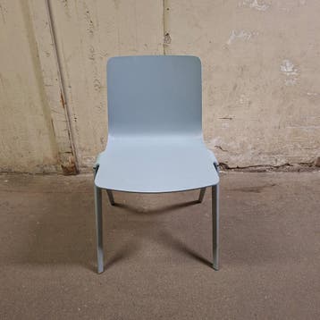 35x Brunner A-chair Grijs Gebruikt, Gebruikt, Blauw, Kunststof