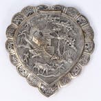 Zuidoost-Azië - Compact/poederdoos - Doos - .835 zilver, Antiek en Kunst, Antiek | Goud en Zilver