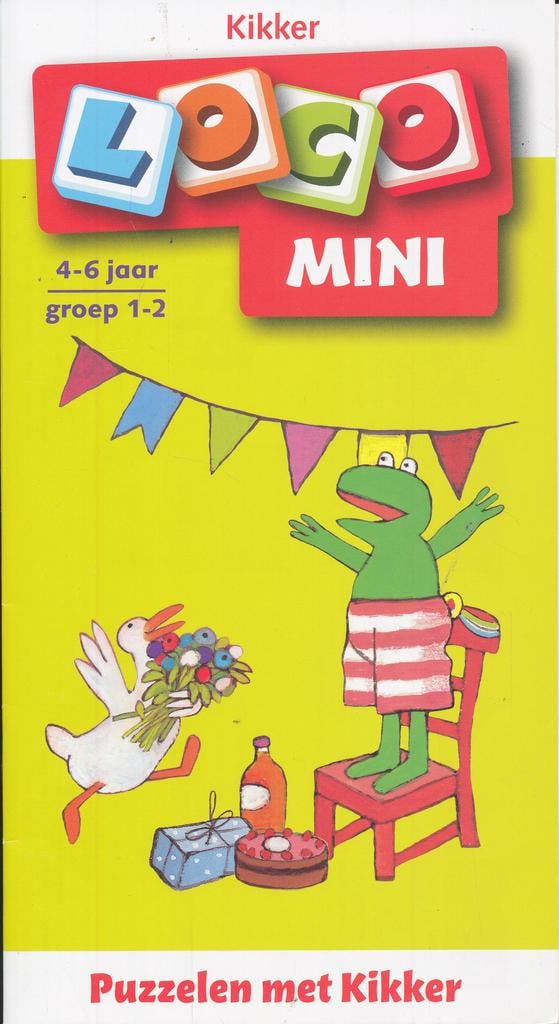 Mini Loco Kikker, puzzelen met kikker, Boeken, Schoolboeken, Verzenden