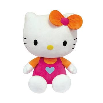 Hello Kitty knuffel - pluche - roze - 50 cm, Verzenden, Nieuw