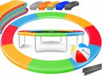 Trampoline rand - Beschermrand - 366 cm - Regenboog - KESSER, Verzenden, Zo goed als nieuw