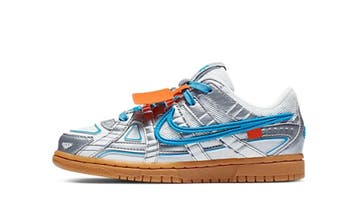 Nike Air Rubber Dunk Off-White University Blue (PS), Kleding | Heren, Schoenen, Nieuw