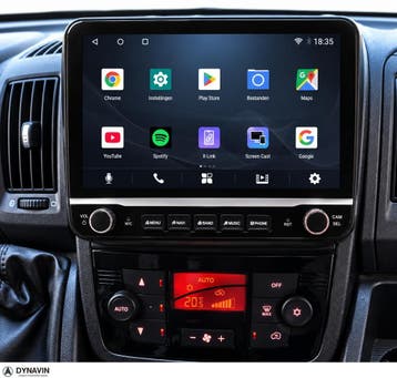 camper navigatie fiat ducato 2006-2026 android 16 Dynavin, Ophalen of Verzenden, Nieuw