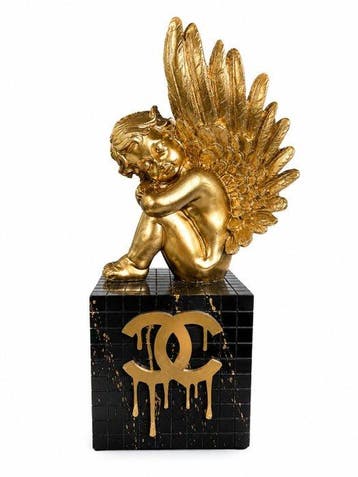 Daluxe Art - 1999 • XXL Chanel Angel Display (80 cm)