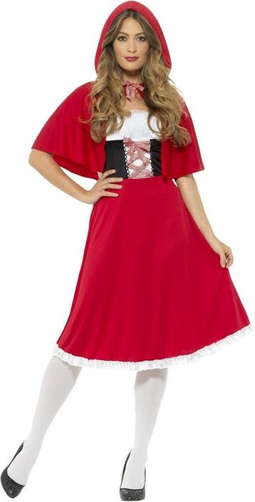 Carnaval Kostuum Roodkapje XL | 33% Voordeel, Maat 56/58 (XL), Ophalen of Verzenden, Kleding, Smiffys