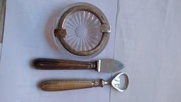 Bestekset (3) - .800 zilver, Antiek en Kunst, Antiek | Goud en Zilver