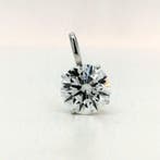 Zonder minimumprijs - Hanger - 14 karaat Witgoud - 2.00ct.