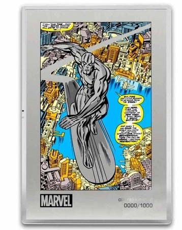 Niue. 2 Dollars 2025 – Marvel – COMIX: Fantastic Four #72 –