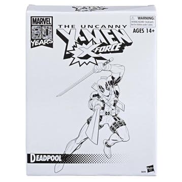 Marvel Legends The Uncanny X-Men Retro Deadpool (Thema), Verzenden, Zo goed als nieuw