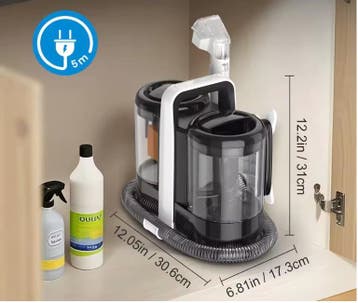 600W Tapijtreiniger 15KPa Spray Zuig Meubel Auto, Verzenden, Nieuw