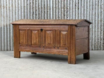 Kist - Eik - Prachtige patina