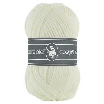 Durable Cosy Fine - 326 ivory - Katoen/Acryl Garen, Ophalen of Verzenden, Nieuw