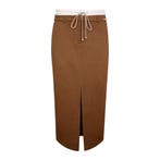 Cambio • bruine Heaven double waist rok • 36, Kleding | Dames, Rokken, Cambio, Bruin, Verzenden, Nieuw