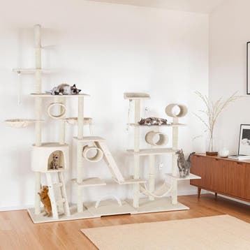 Krabpaal Snooky 261cm - beige, Verzenden, Nieuw