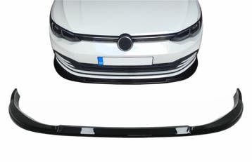 Voorspoiler VW Golf 8 Glans Zwart, Ophalen of Verzenden, Nieuw
