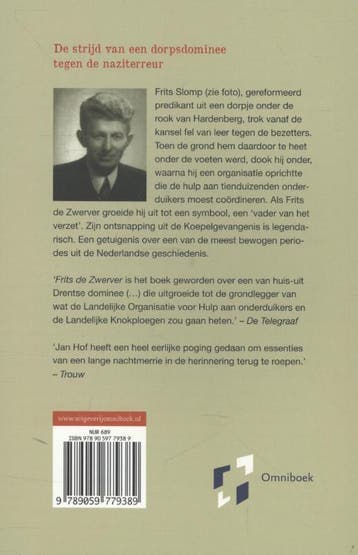 Frits de Zwerver 9789059779389 Jan Hof, Verzenden, Gelezen, Jan Hof