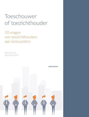 Toeschouwer Of Toezichthouder | Rolf Robbe; Albert Verhoeff, Ophalen of Verzenden, Nieuw, Rolf Robbe; Albert Verhoeff