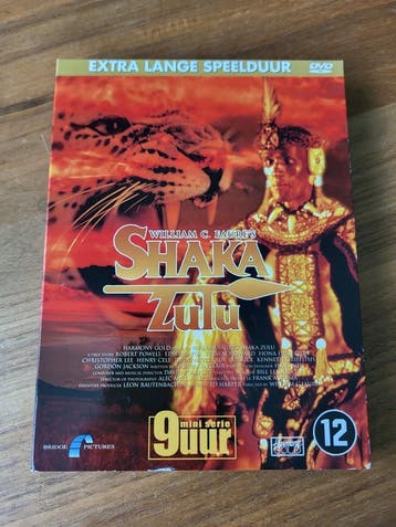 DVD - Shaka Zulu - Mini Serie, Cd's en Dvd's, Dvd's | Tv en Series, Vanaf 12 jaar, Verzenden, Gebruikt, Actie en Avontuur
