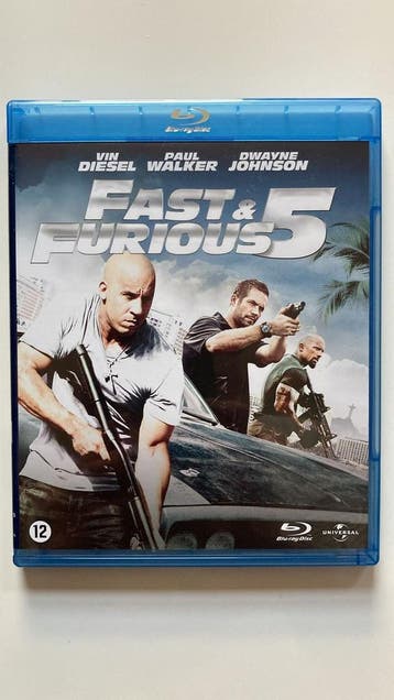 FAST & FURIOUS 5 (BLURAY), Verzenden, Gebruikt