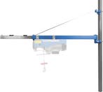 Draaiarm / zwenkarm Güde 1200 voor takels (100 t/m 600KG), Verzenden, Nieuw