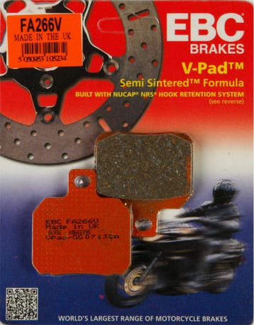 KTM 1290 Superduke GT EBC Remblokken achter FA 266V SEMI, Ophalen of Verzenden, Nieuw