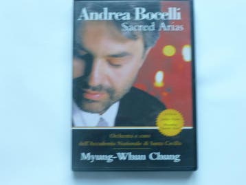 Andrea Bocelli - Sacred Arias (DVD), Ophalen of Verzenden, Zo goed als nieuw