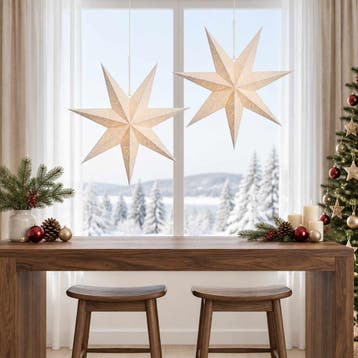 vidaXL Kerstverlichting RAAHE 2 st 10 LEDs Warmwit 45 x 6 x, Verzenden, Nieuw
