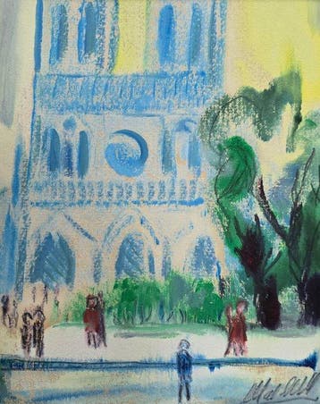 École française (XX) - Notre Dame