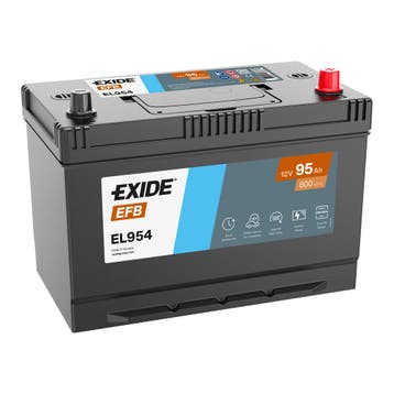 Exide EFB accu | EL954 | 12V 95Ah, Auto-onderdelen, Ophalen of Verzenden, Nieuw