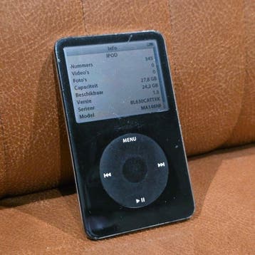 Apple - iPod Classic 5th Generation 30GB Black – Model, Nieuw