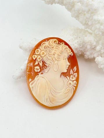 CASSIS RUFA - Cameo - Handgesneden camee