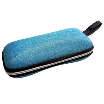 Fako Bijoux - Brillenkoker - Hard Case - Met Rits - Canvas -, Verzenden, Nieuw