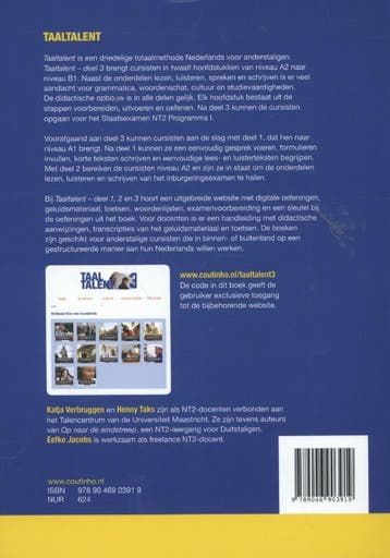 Taaltalent / 3 9789046903919 Eefke Jacobs, Verzenden, Gelezen, Eefke Jacobs