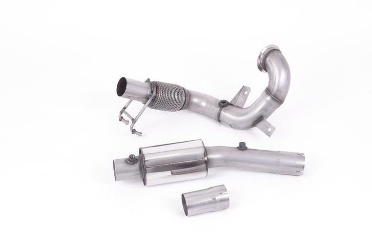 Downpipe met grote boring en de-cat | Audi / Volkswagen A1 /, Auto-onderdelen, Uitlaatsystemen, Nieuw, Verzenden
