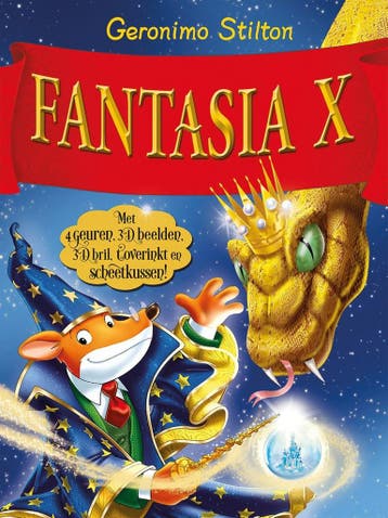 Fantasia X / Geronimo Stilton-reeks / 10 9789085923145, Verzenden, Gelezen, Geronimo Stilton