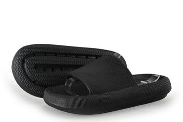 Sacha Slippers in maat 41 Zwart, Slippers, Verzenden, Zwart, Zo goed als nieuw