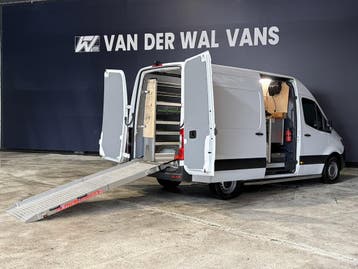 Zakelijke Lease |  Mercedes-Benz Sprinter 311 CDI L2H2 Inric, Stof, Gebruikt, Wit, Mercedes-Benz
