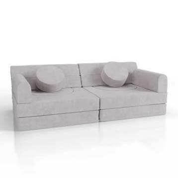 Kinderbank Kayo - Corduroy - Incl. Kussens - Beige, Kinderen en Baby's, Kinderkamer | Overige Meubels, Verzenden, Nieuw