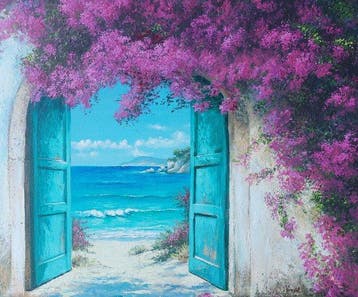 Vincent (XXI) - Porta sul mare - XL format