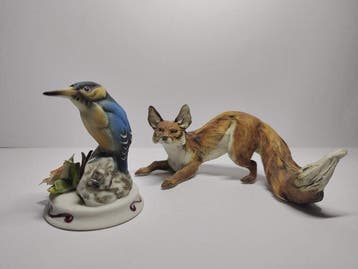 Capodimonte, Giuseppe Tagliariol - Beeldje, Set van 2, Antiek en Kunst