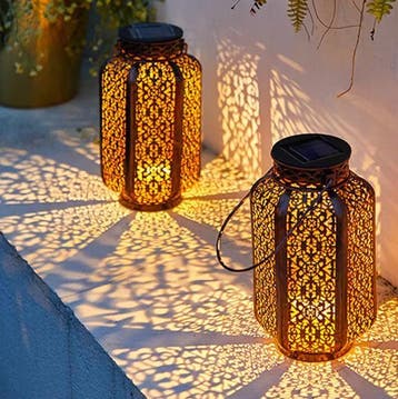 Solar Retro Hanglantaarn –LED Hol Ontwerp en Waterdicht 30,5, Verzenden, Nieuw