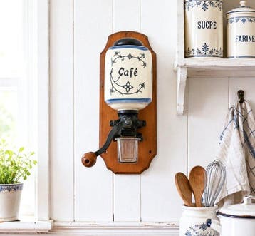 Koffiemolen - Hout, Keramiek, Glas, Antiek en Kunst